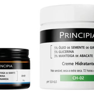 Principia Kit Cremes Hidratantes Rosto E Corpo Ch-01 + Ch-02 Seca Dia/noite