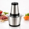 Processador De Alimentos Elétrico 2L Inox Moedor Picador 400W Multifuncional Cozinha