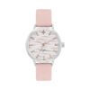Relógio Life Desafios Feminino Couro Rosa Rosa Branco