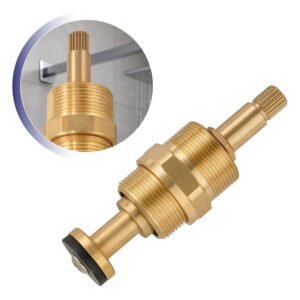 Reparo Para Registro Docol De Chuveiro Pressao 20 Estrias Acabamento Fosco Cor Dourado