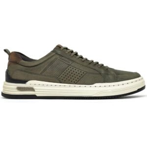 Sapatênis Masculino Democrata Denim Mike Casual Couro