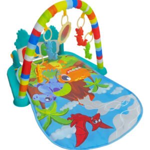 Tapete de Atividades Para Bebê Piano Play Funny Dino Maxi Baby