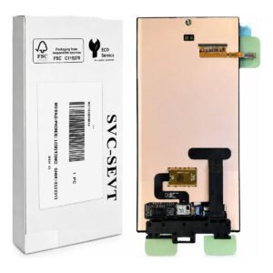 Tela Frontal Display S23 Ultra Original Nacional Sem Aro Preto