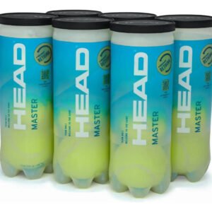 Bola De Tênis Head Master Pack Com 6 Tubos