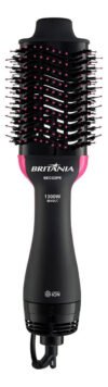 Britânia Escova Secadora Bec02pr 4 Em 1 1300w Cor Preto e Rosa