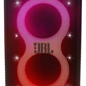 Caixa de Som JBL PartyBox Stage 320 Bluetooth Portátil Com Show de Luzes e Resistente a Respingos – 240W RMS Preta