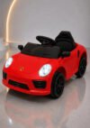 Carrinho Elétrico Infantil Porsche 12V Bang Toys Vermelho Controle Remoto