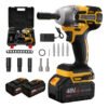 Chave De Impacto A Bateria 48v Profissional Amarelo 48v