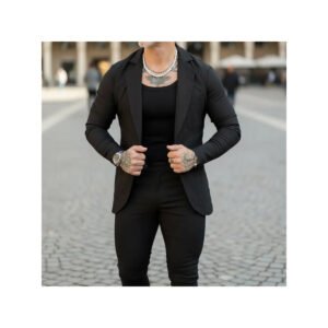 Conjunto Masculino Slim Fit Italiano Blazer Calça Primavera