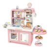 Cozinha Infantil Pia Forno E Fogão C/ Fumaça Replay Kids