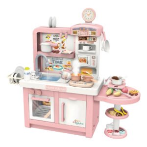 Cozinha Infantil Pia Forno E Fogão C/ Fumaça Replay Kids