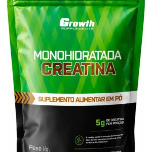 Creatina Monohidratada 500g Pouch – Growth Supplements Sem Sabor