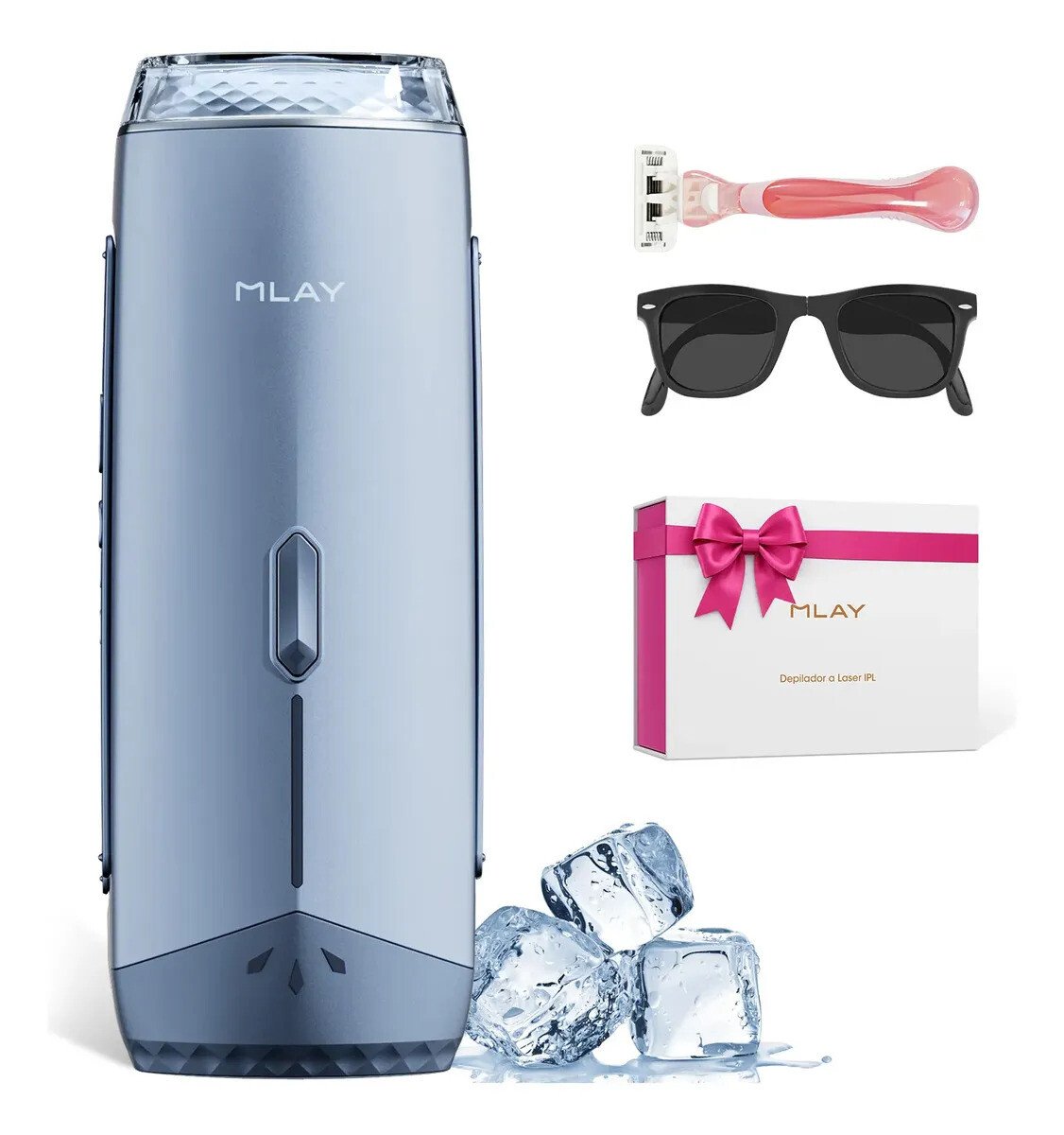 Depilador A Laser 14J Maquina De Depilação Mlay T18 com Resfriamento Ice Para Mulheres e Homens Depilador A Laser 14J Maquina De Depilação Mlay T18 com Resfriamento Ice Para Mulheres e Homens