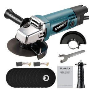 Esmerilhadeira Angular Professional 4.1/2 Lixadeira Azul 220v 50hz/60hz