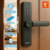 Fechadura Eletronica Digital Com Biometria, Senha, Cartão Ic E Tuya App Bluetooth LAZORO LAM-525B