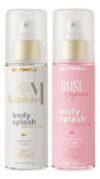 Kit 2 Body Splash Feminino Iza Tonelli 200ml Desodorante Colônia Luxo Magnifique E Rose Elegance