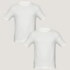 Kit 2 Camisetas Over Hering Masculino 4k6n1cen Branco M Lisa