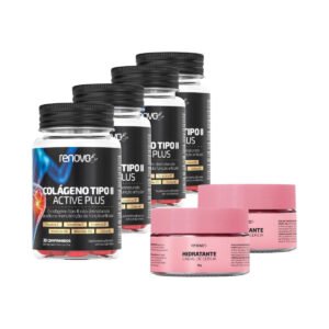 Kit 4x Colágeno Tipo 2 Renova Be Vitaminas B1 B6 B12 Vit C E
