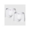 Kit Cuecas Boxer Reserva Masculino Red Bird Branco Liso M
