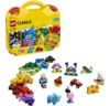 LEGO Classic Maleta da Criatividade 10713; Brinquedo criativo para montar e imaginar; Maleta com peças coloridas para criar bichinhos, supercarros, casas e muito mais; Presente para crianças