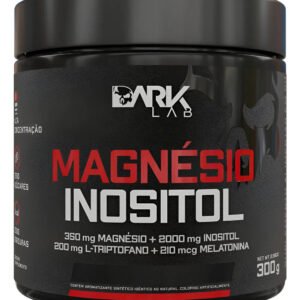 Magnésio E Inositol Taurina Melatonina 300g Dark Lab Maracujá – 50 Doses