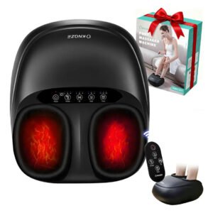 Massageador Para Os Pes Shiatsu Massageador Eletrico Preto