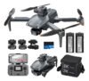 Mini Drone SJRC L600 Pro Max 8K com Câmera e 2 Baterias