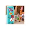 Mini Geladeira Brands Brinquedo Bolinhas Surpresa Led Uv Azul-turquesa