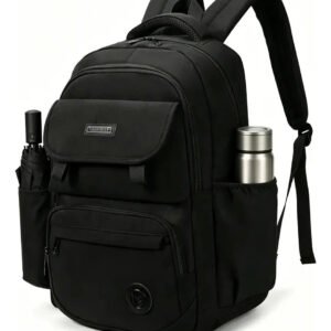 Mochila Reforçada E Impermeável Para Viagem Mochila Preto Liso