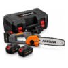 Motosserra Elétrica 12 Polegada 2 Baterias Anaiak Ak-500 Cinza 127/220v