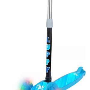 Patinete Infantil 3 Rodas Led Dobrável Luppy Azul Maxi Toys