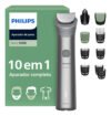 Philips Aparador de Pelos All-in-One Série 5000 10 em 1 | Versatilidade para rosto, cabelo e corpo | Tecnologia BeardSense | Até 120 min sem fio | 100% à prova d’água | MG5922/15