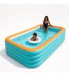 Piscina Inflável 3m 4 Camadas 3000l Bomba Ar Familiar Grande