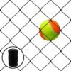 Rede 20,00×5,00 Tela De Proteção Para Quadra Beach Tennis