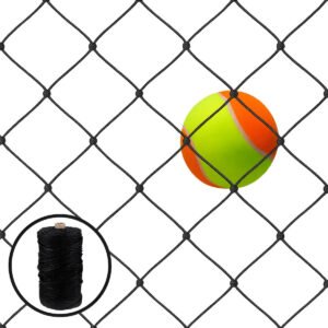 Rede 20,00×5,00 Tela De Proteção Para Quadra Beach Tennis