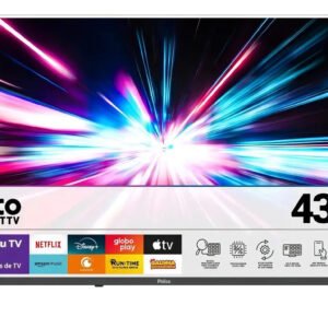 Smart Tv 43 Philco Led Roku Tv Dolby Audio Ptv43va4regb