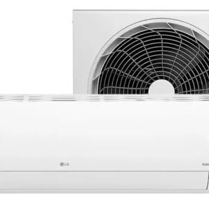 Split hi wall inverter LG dual compact R-32 12000 btu/h frio