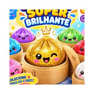 Squishy Brinquedo Macio Glitter Colecionável Sem Led Surpresa