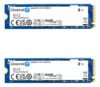 Ssd Servidor Kingston 2tb Nv3 Pcie 4.0 M.2 Nvme Snv3s/2000g Preto