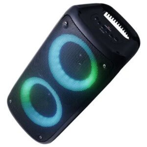 Super Caixa De Som Completa Amplificada 200w 40 Cm De Altura Cor Preto