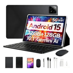 Tablet 10.1 Android 15 12gb 128gb Para Estudo Gris