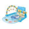 Tapete De Atividades Bebê Piano Musical com 5 Brinquedos Interativos Happy Maxi Baby – Azul