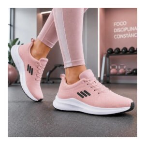 Tênis Feminino Para Academia Leve Confortável Original O2x