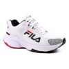 Tênis Fila Academia Corrida Caminhada Heating Treino Macio Branco/vermelho Animal Print 42 Br