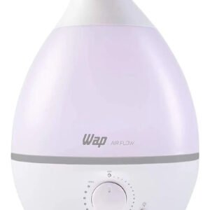 Umidificador Com Luminária e Difusor de Aromas Air Flow Branco e Cinza WAP 127V/220V