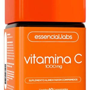 VITAMINA C 1000mg – Fórmula Concentrada e 100% PURA – 60 Doses