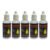 05 Óleo De Silicone Para Airsoft E Paintball 100% Puro 30ml