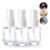 40 Frascos De Vidro Redondo 10ml Spray Amostras Perfume