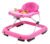 Andador Infantil Musical Para Bebê Quick Maxi Baby Rosa