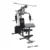 Aparelho Musculacao Voador Com 80kg Wct Fitness